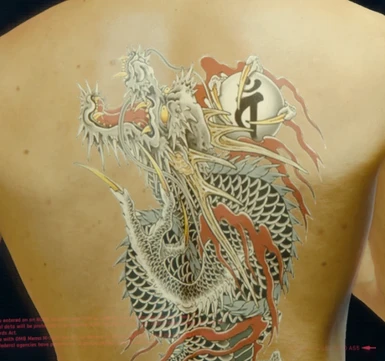 Kiryu the dragon of dojimas tattoo fan art  ryakuzagames