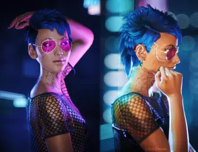 Messy Mullet by AshalsDream (CCXL)