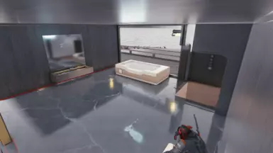 Mirror+Bathtub+Shower