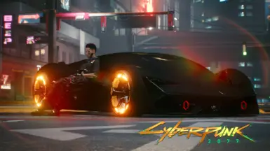 Lamborghini Terzo Millennio (Rayfield Caliburn Swap) at Cyberpunk 2077 ...