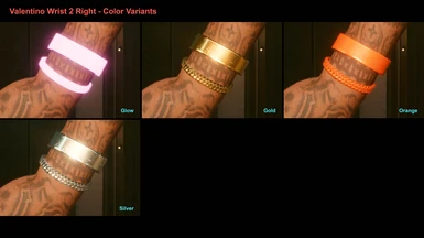 Valentino Wrist 2 Right - Color Variants