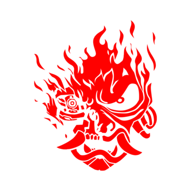 Transparent red version with no outline 