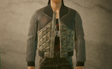 Jacket with Spiked Sleeves for Male V at Cyberpunk 2077 Nexus - Mods ...