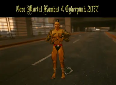 Goro's Skin Fan Casting for Mortal Kombat 4 Mod