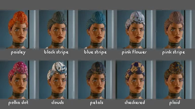 Knotted Headscarf Color Options