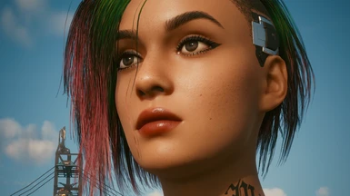 Judy's Face Beautified - 4K Complexion Makeup and Eyebrows at Cyberpunk ...
