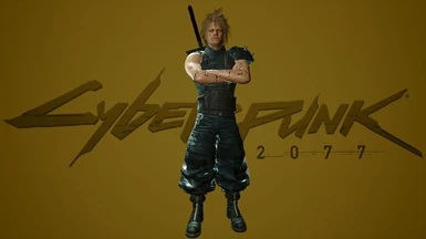 Cloud Strife Clothing Set and Hair
