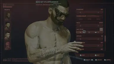H34 - goggles, chin and Thiago arm Moxed tattoo