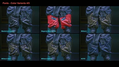 Pants - Color Variants 4/5
