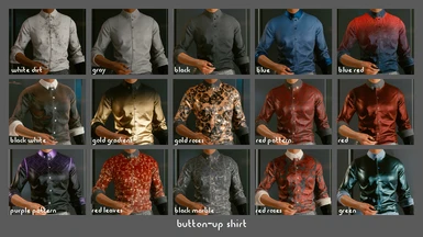 Colors: Button-Up Shirt