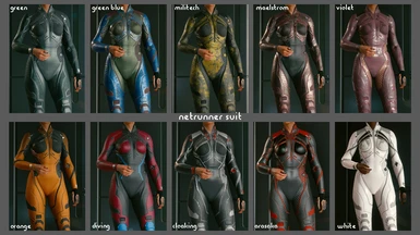 Colors: Netrunner Suit