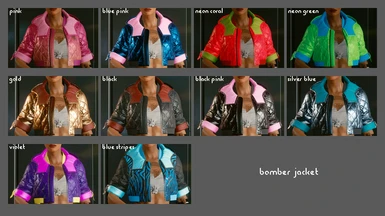 Colors: Bomber Jacket