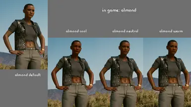 Almond: Game Comparison (ReShade off)