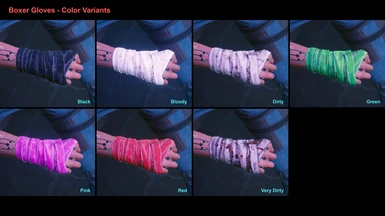 Boxer Gloves - Color Variants