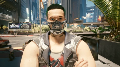 Death Stranding Skull Mask - 3 colors at Cyberpunk 2077 Nexus - Mods ...