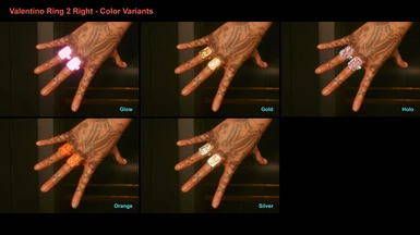 Valentino Ring 2 Right - Color Variants