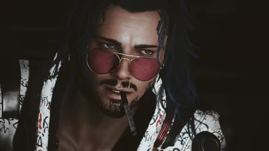 Pulled down Glasses at Cyberpunk 2077 Nexus - Mods and community