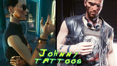 Johnny Tattoos For V - Vanilla Body