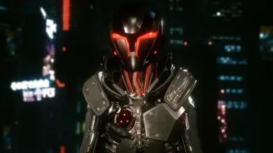 Shadow Cyborg Helmet at Cyberpunk 2077 Nexus - Mods and community