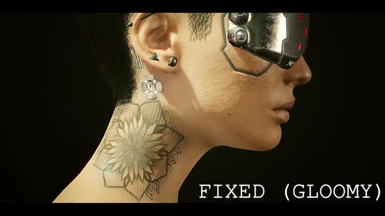 Anyone have a shard slot tattoo on their neck or behind their ear for  references  rcyberpunkgame