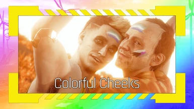 Colorful Cheeks - Pride Makeup