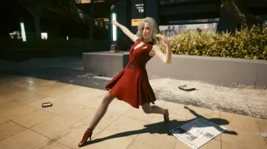 Cute Dress for V with Optional Colors at Cyberpunk 2077 Nexus - Mods ...