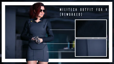 Militech Outfit For V Reworked
