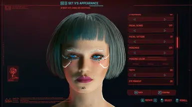 Chin Symbol Head Tattoo (Mix Pack)