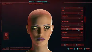 Lower Lid Circles Head Tattoo (Mix Pack)
