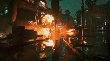 on (without colour correction)