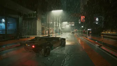 on (without colour correction)