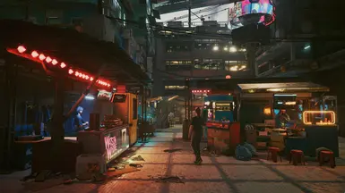 on (without colour correction)