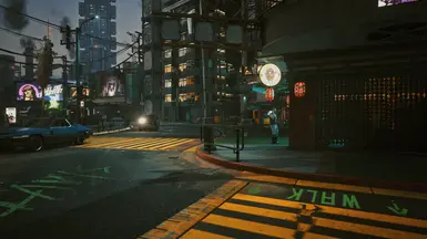 on (with colour correction)