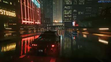 on (without colour correction)