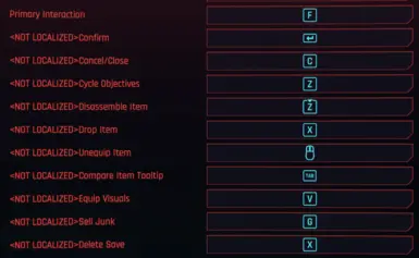 No More Hard-coded Keybinds (Better Controls Menu continued) at Cyberpunk  2077 Nexus - Mods and community