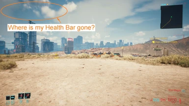 Game v1.5 Health Bar missing