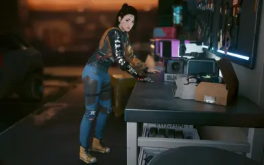 Panam Poses - Slav Squat