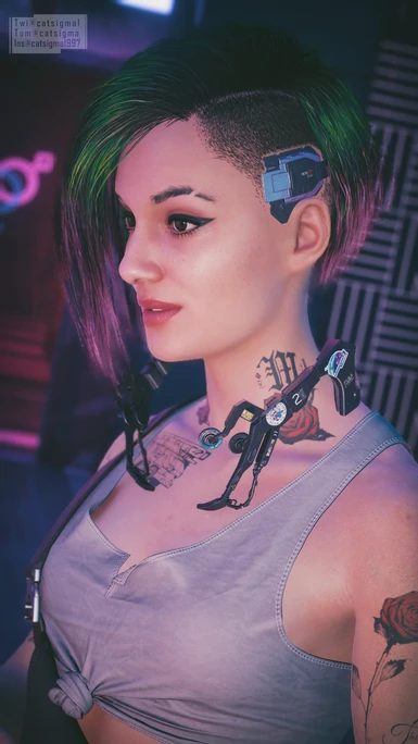 Eyebrow Scar for Judy at Cyberpunk 2077 Nexus - Mods and community