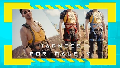 (CLOTHES) Harness (Male V)