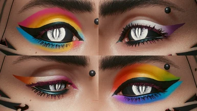 Pride Eye Makeup