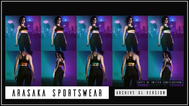 Arasaka Sportswear -Archive XL