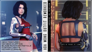 Ada Wong Outfit Reworked - Archive XL