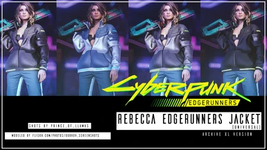 Rebecca Edgerunners Jacket Universal Archive XL