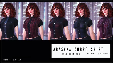 Arasaka Corpo Shirts - EBB Refit - Archive XL