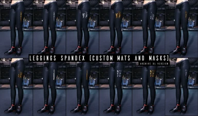 Leggings Spandex Custom Mats and Hq Masks Archive XL
