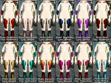Combos to match some of Sandra's misc cyberware options