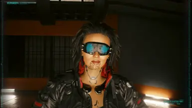 Motoko Visor - Black Cyan