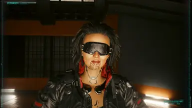 Motoko Visor - Metal