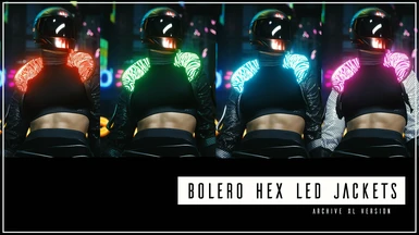 Bolero Hex Led Jacket - Archive XL
