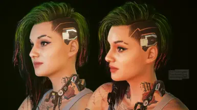 Two Shaved Hairstyles for Judy at Cyberpunk 2077 Nexus - Mods and community